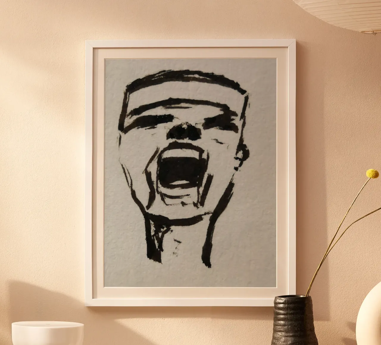 My voice poster con telaio in alluminio da gtobonart