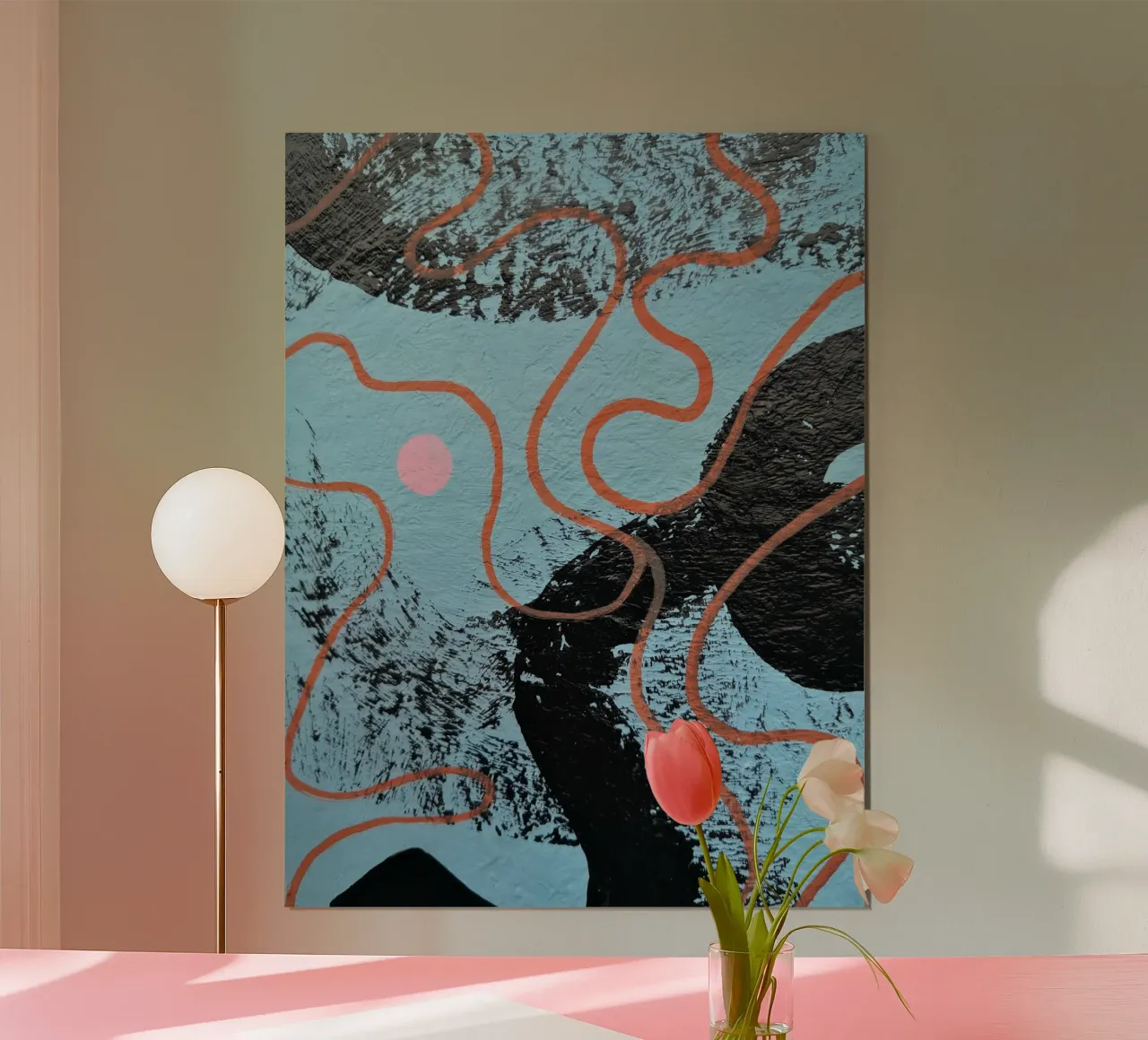Excerpt poster con telaio in plastica da gtobonart