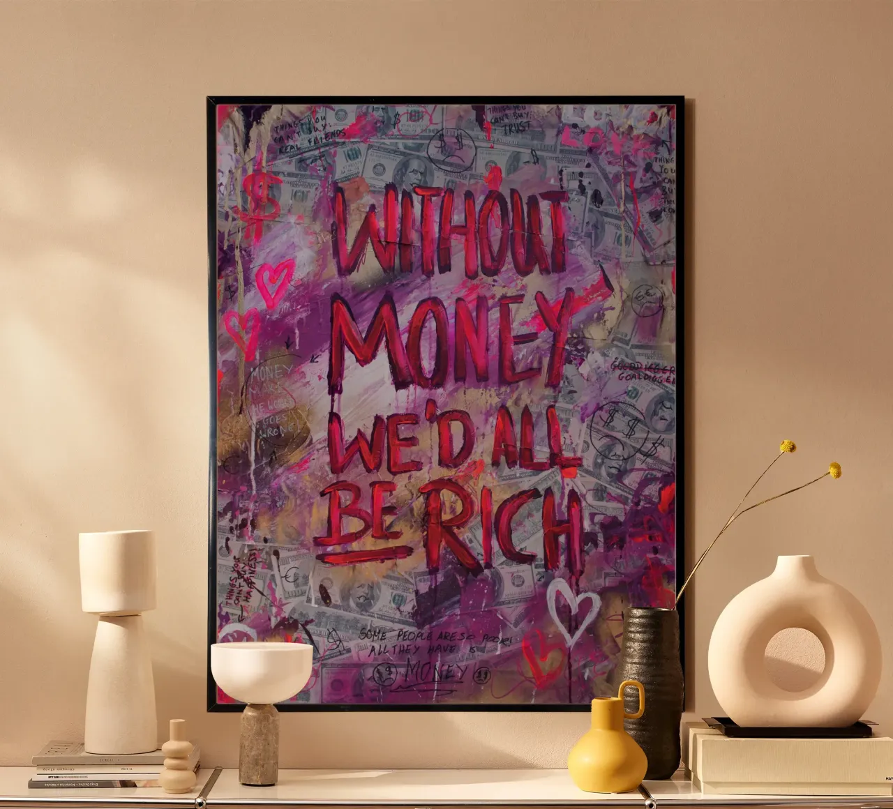 Without money poster da Hirschbild