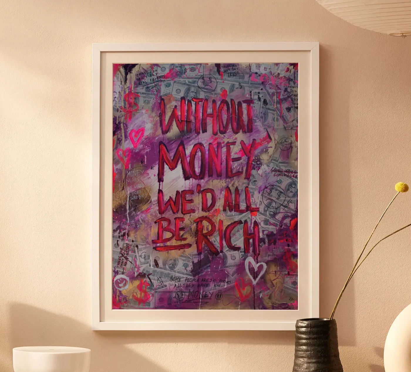 Without money poster da Hirschbild
