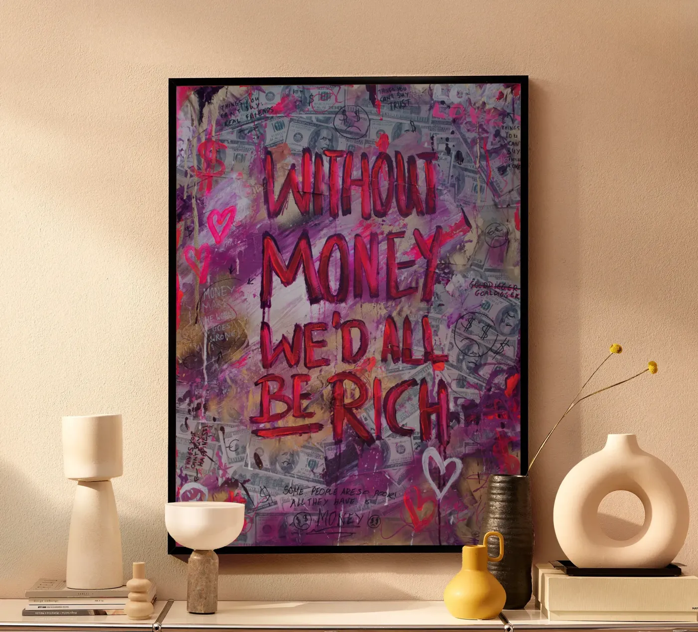 Without money poster da Hirschbild