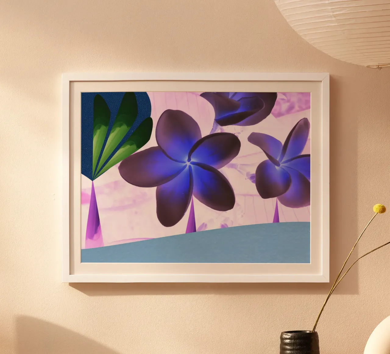 Empowering nature poster con telaio in alluminio da gtobonart
