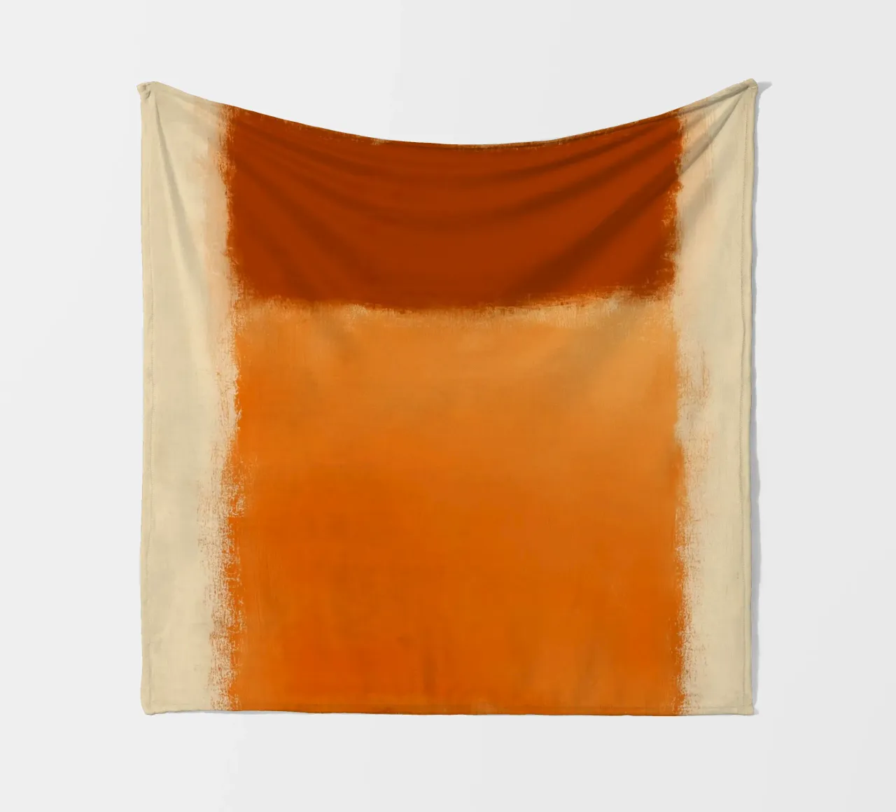 Harmonious colour fields fleece blanket by Carinaprint