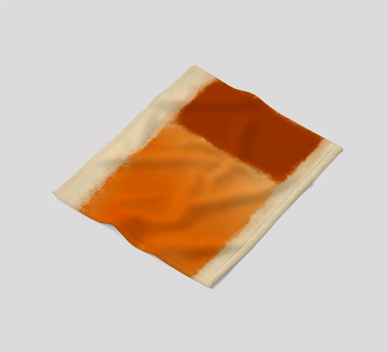 Harmonious colour fields fleece blanket by Carinaprint