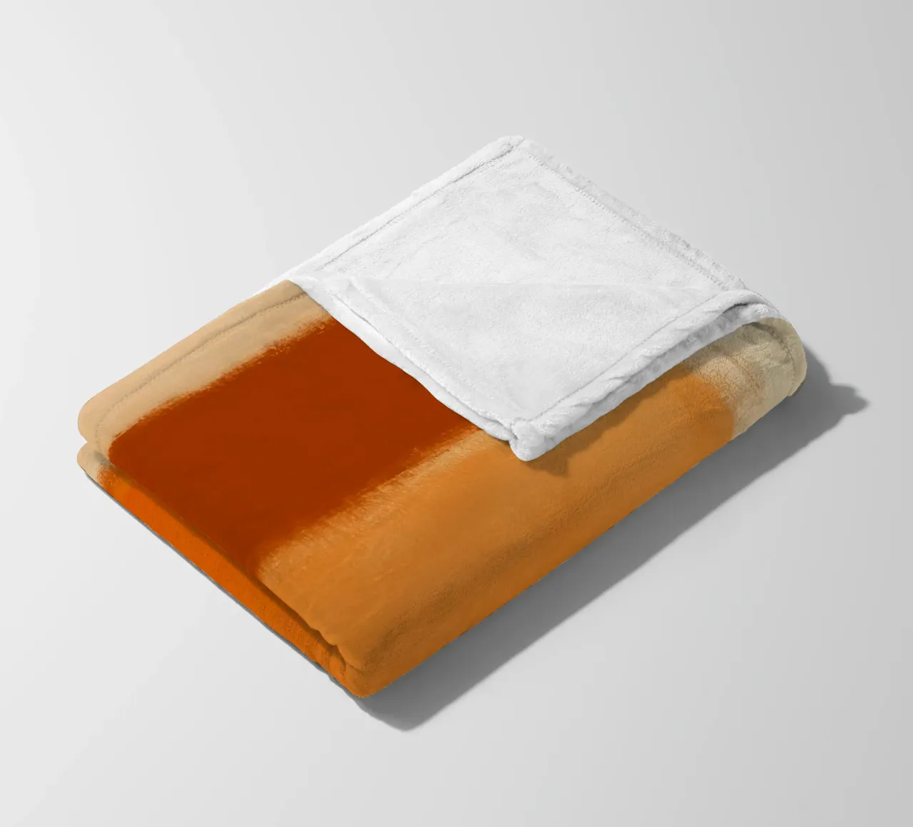 Harmonious colour fields fleece blanket by Carinaprint