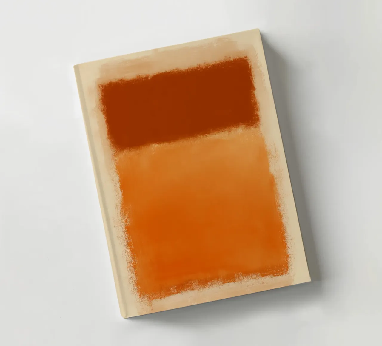 Harmonious colour fields notebook by Carinaprint