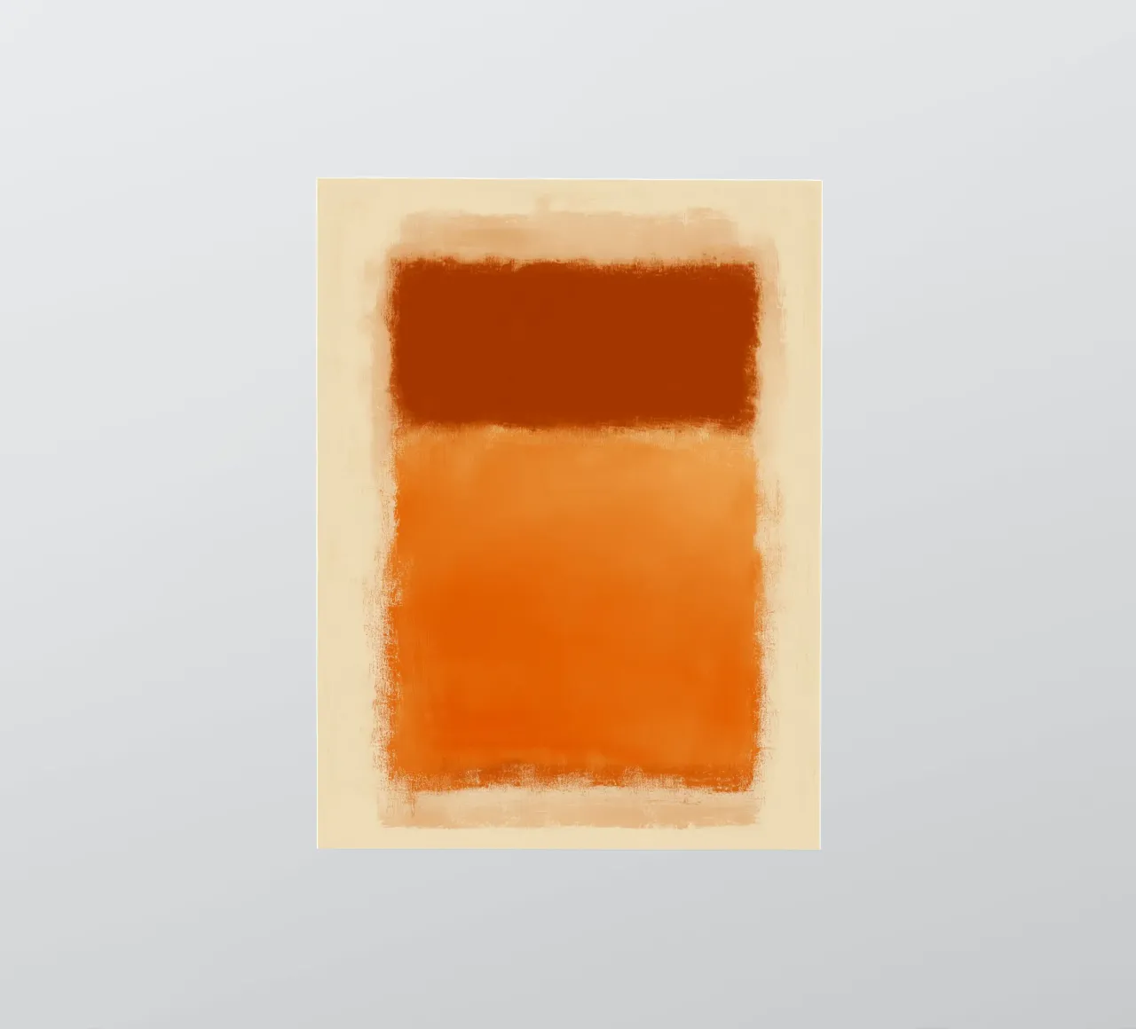 Harmonious colour fields sticker by Carinaprint