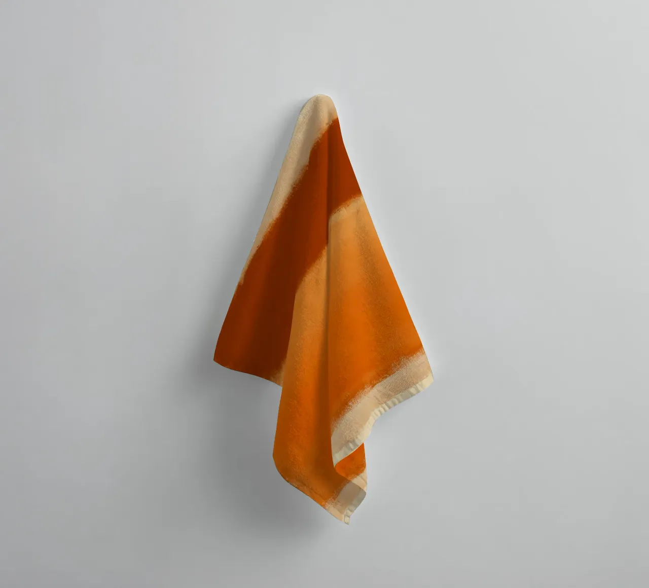 Harmonious colour fields towel by Carinaprint