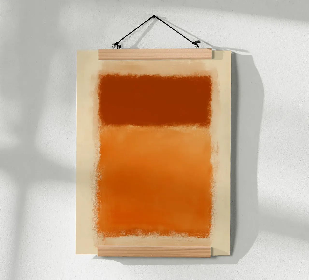 Campi di colore armoniosi poster da Carinaprint