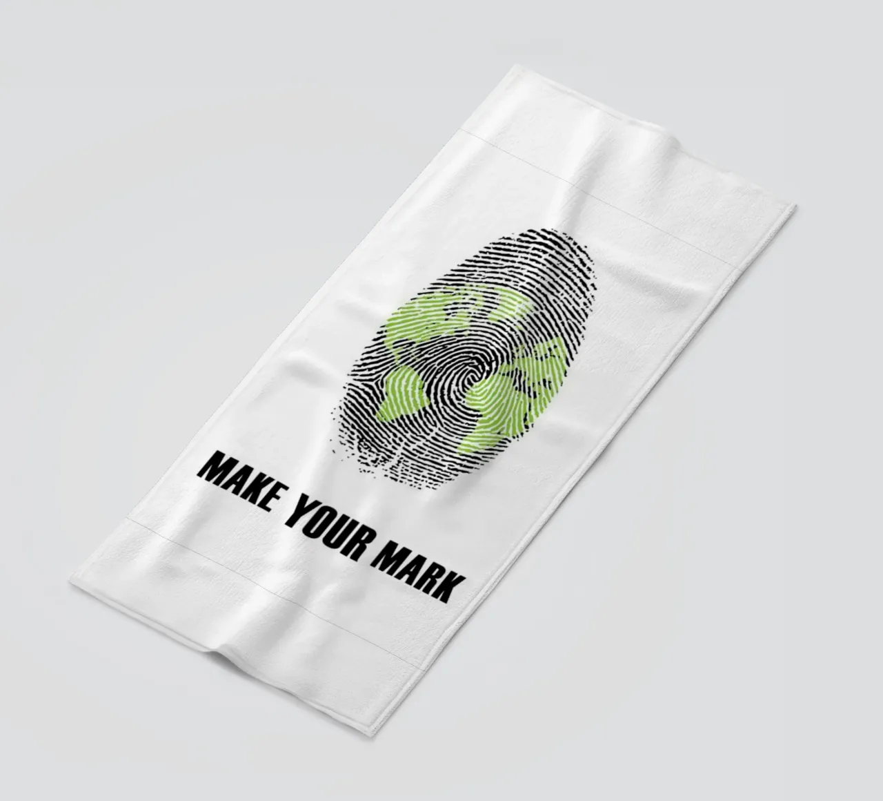 lasciare il segno telo mare da art quots shop