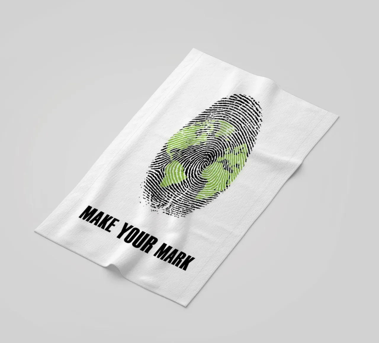 lasciare il segno telo mare da art quots shop