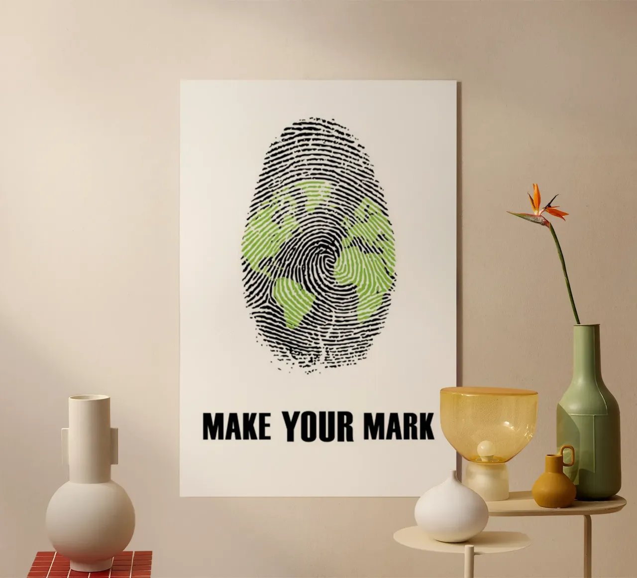 make your mark Acryl-Glas von art quots shop