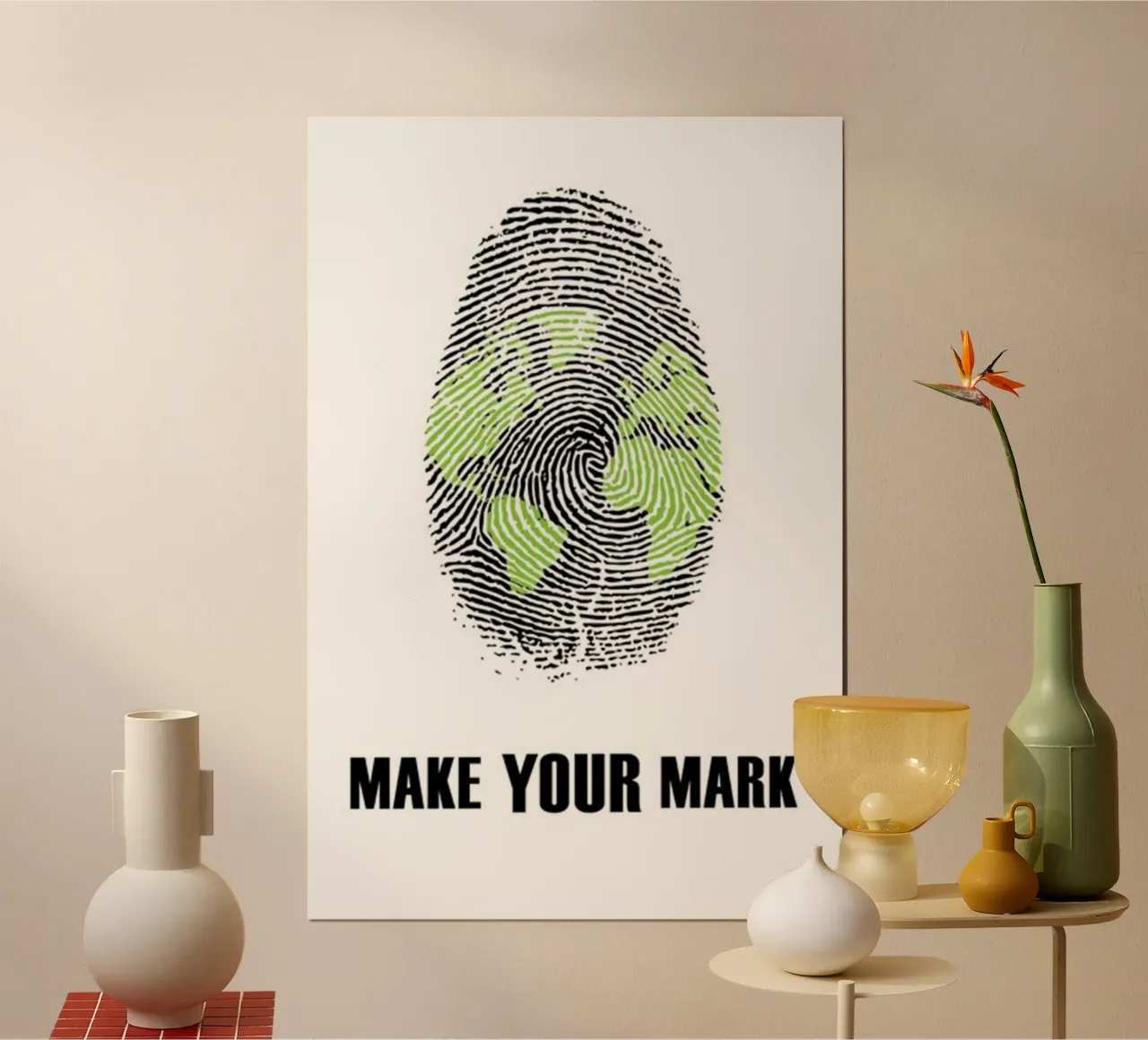make your mark poster by art quots shop
