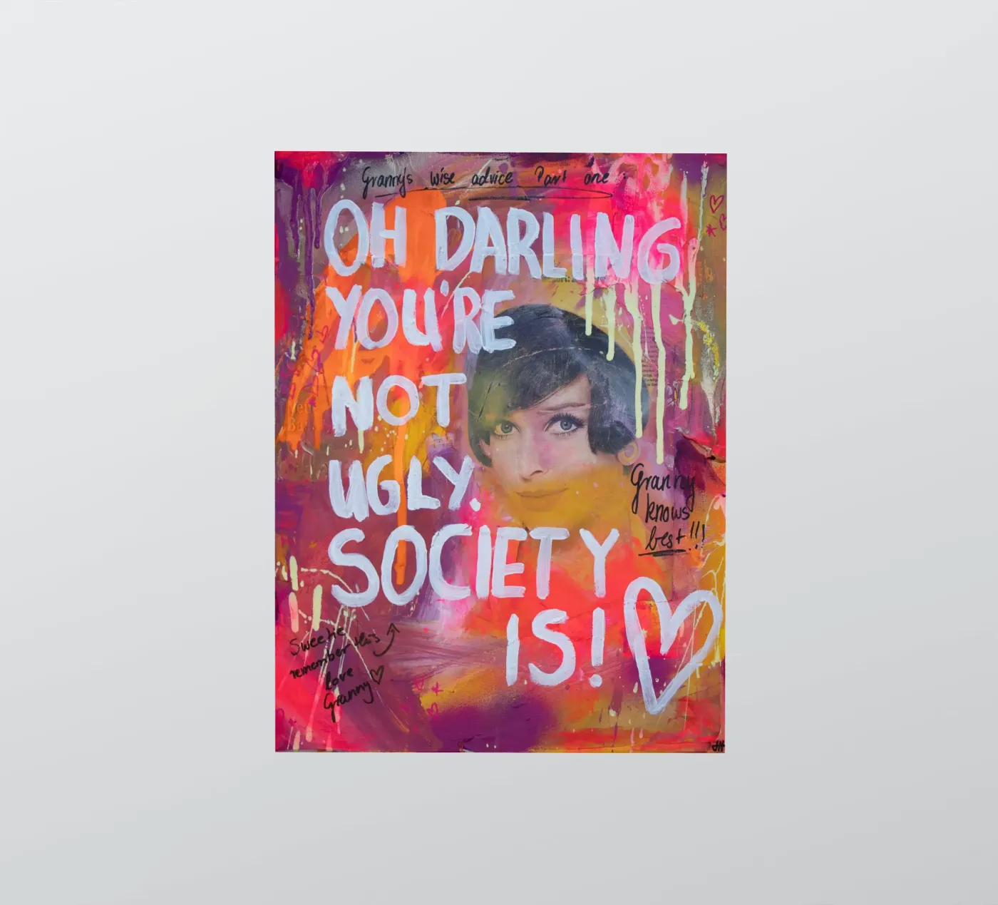 Darling sticker by Hirschbild
