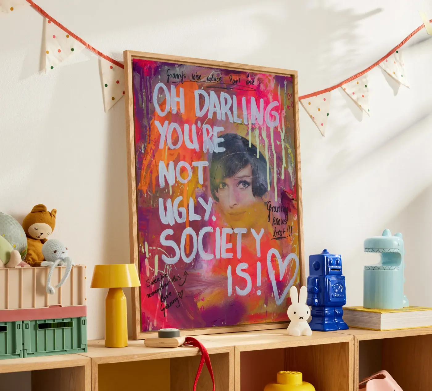 Darling Acryl-Glas von Hirschbild