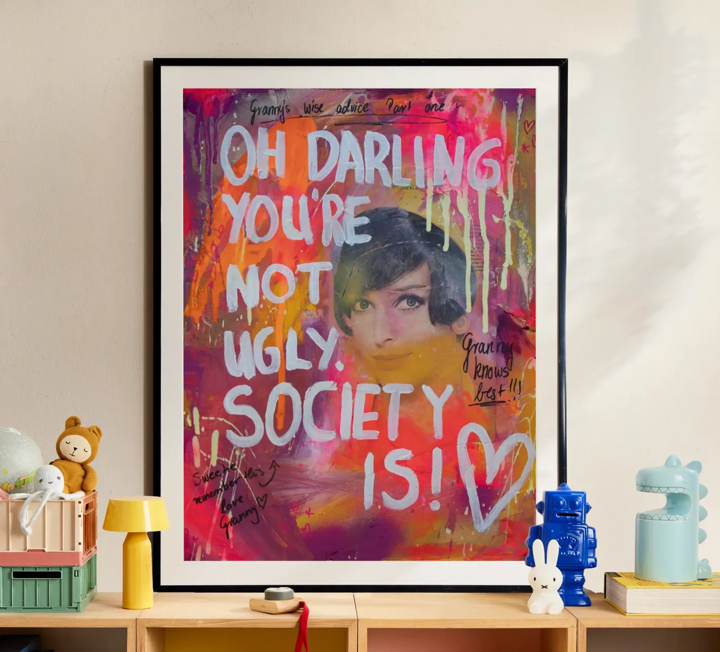 Darling Poster von Hirschbild