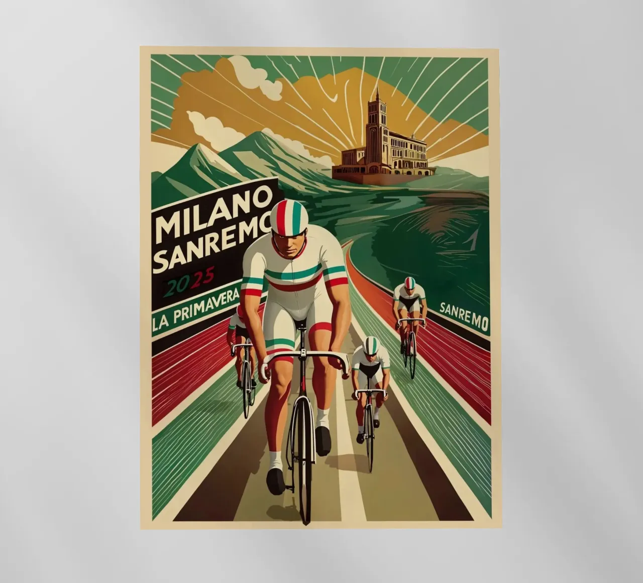 torre di milano pellicola backlit da Neil Walsh