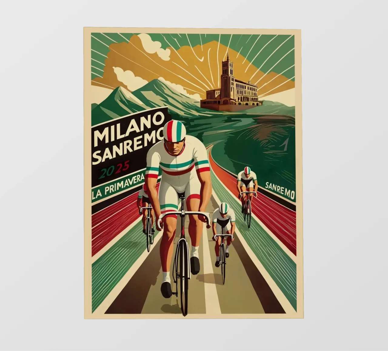 torre di milano pellicola backlit da Neil Walsh