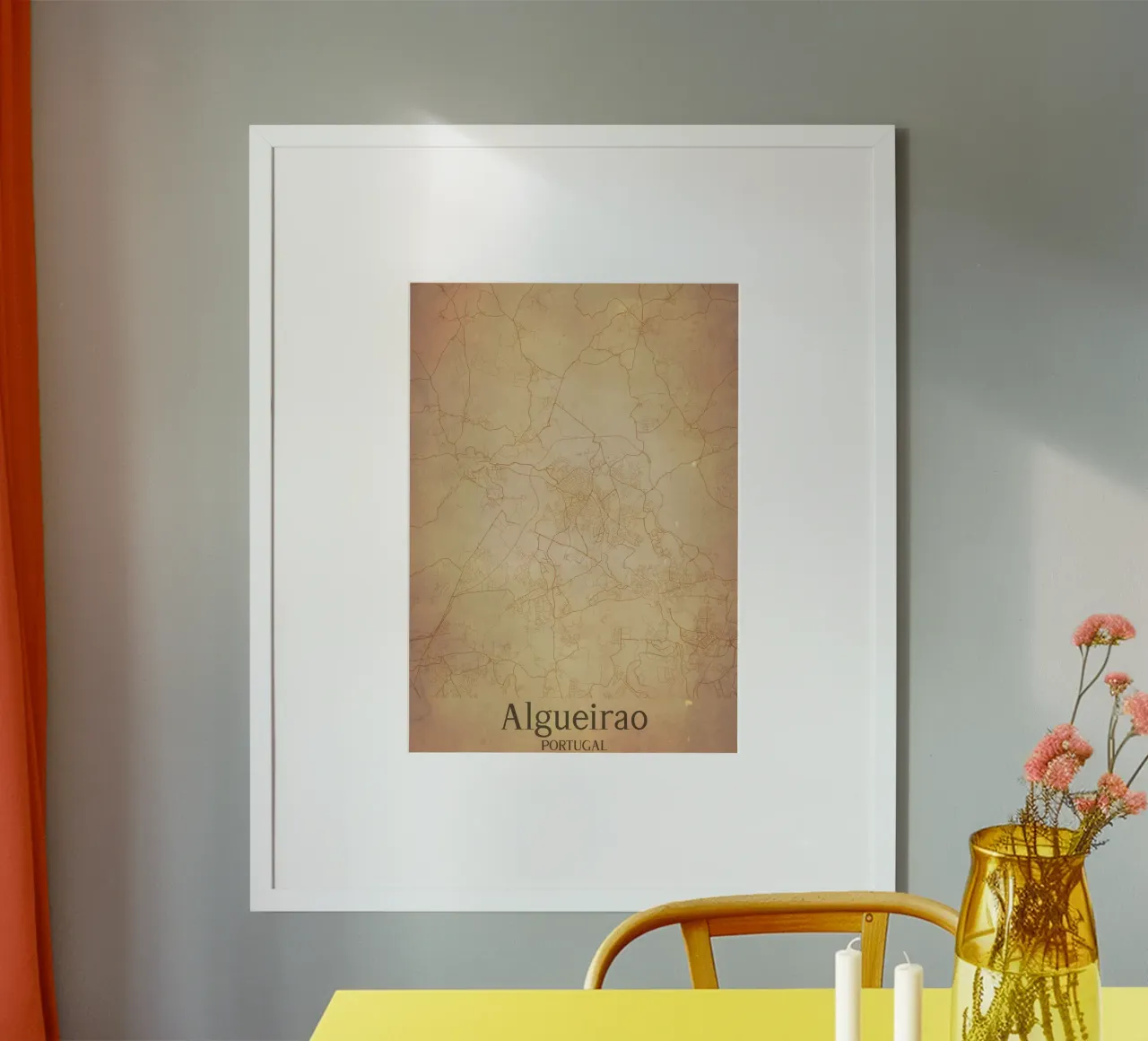 Algueirao PORTUGAL poster da WorldPrint