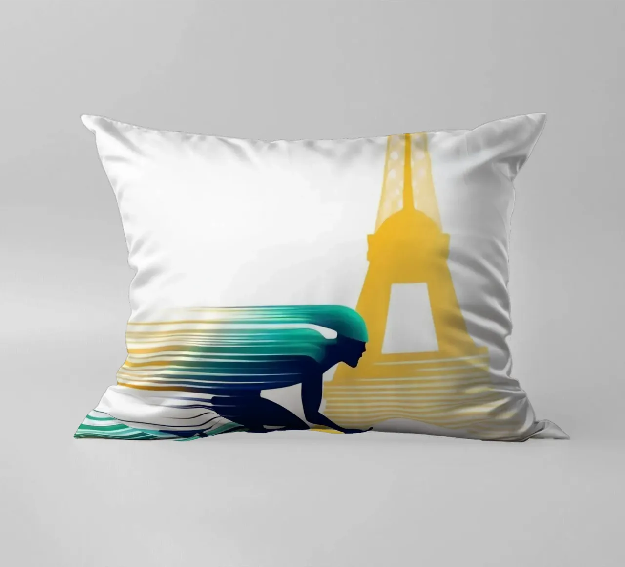 Tour di Parigi cuscino da Neil Walsh