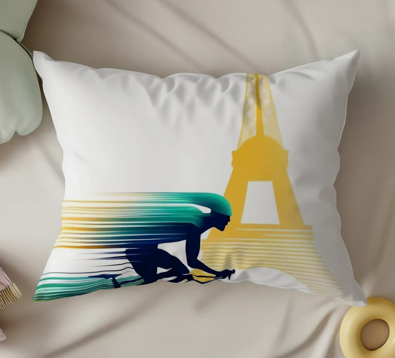 Tour di Parigi cuscino da Neil Walsh