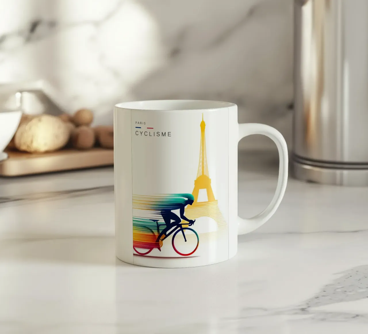 Tour di Parigi tazza in ceramica da Neil Walsh