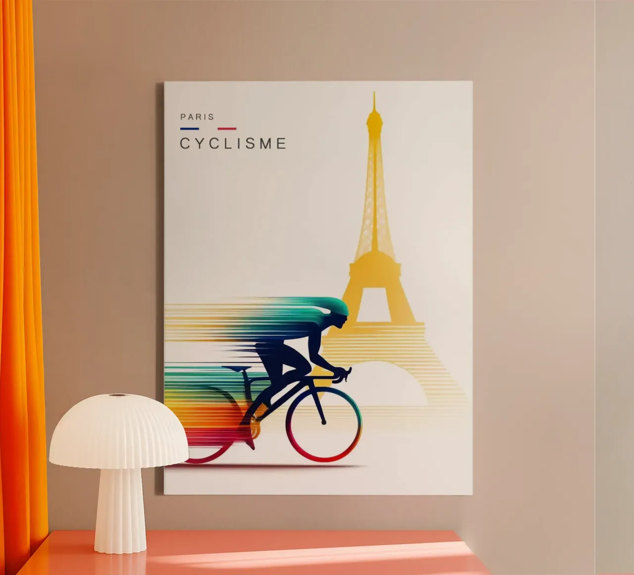 Tour di Parigi tela con Cornice a cassetta da Neil Walsh