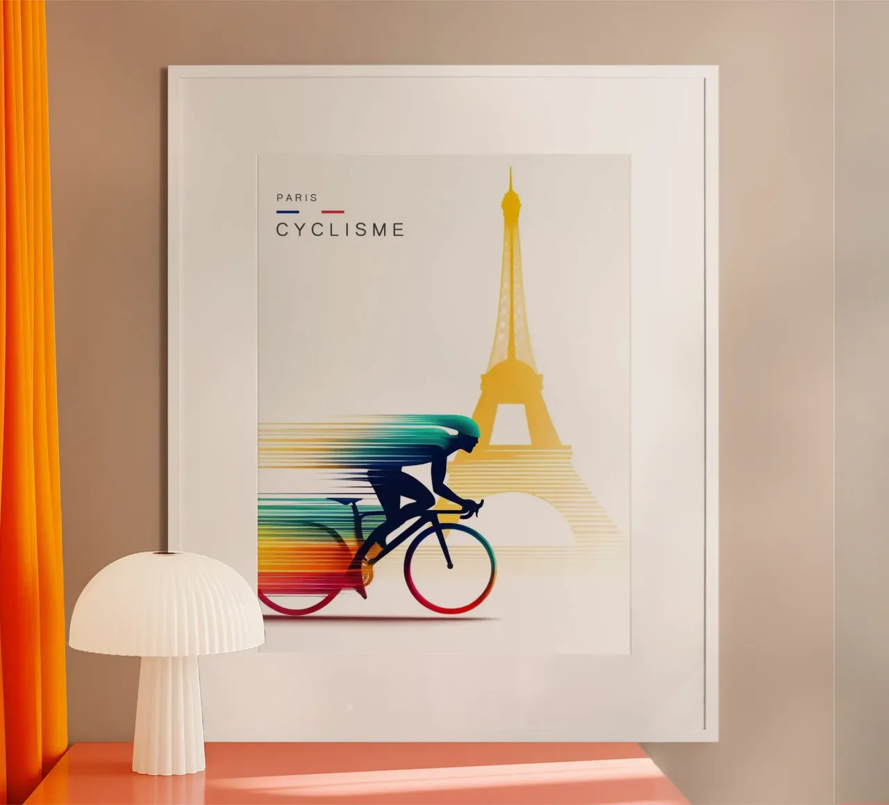Tour di Parigi poster da Neil Walsh