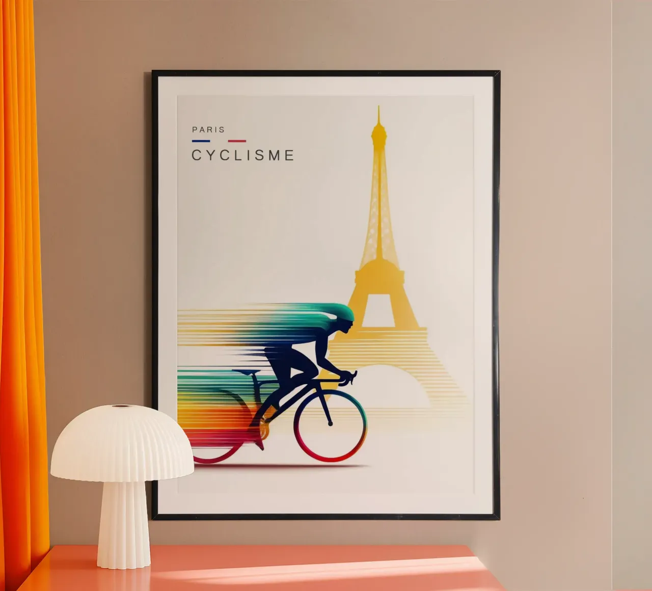 Tour di Parigi poster da Neil Walsh