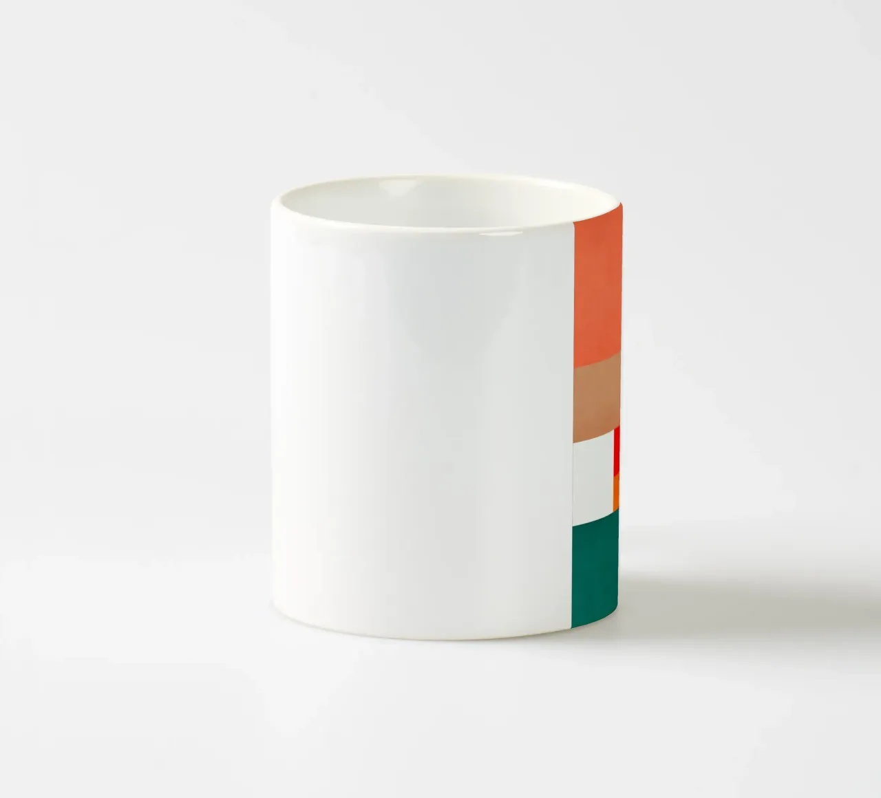 Astratto e concettuale tazza in ceramica da Maria Lang