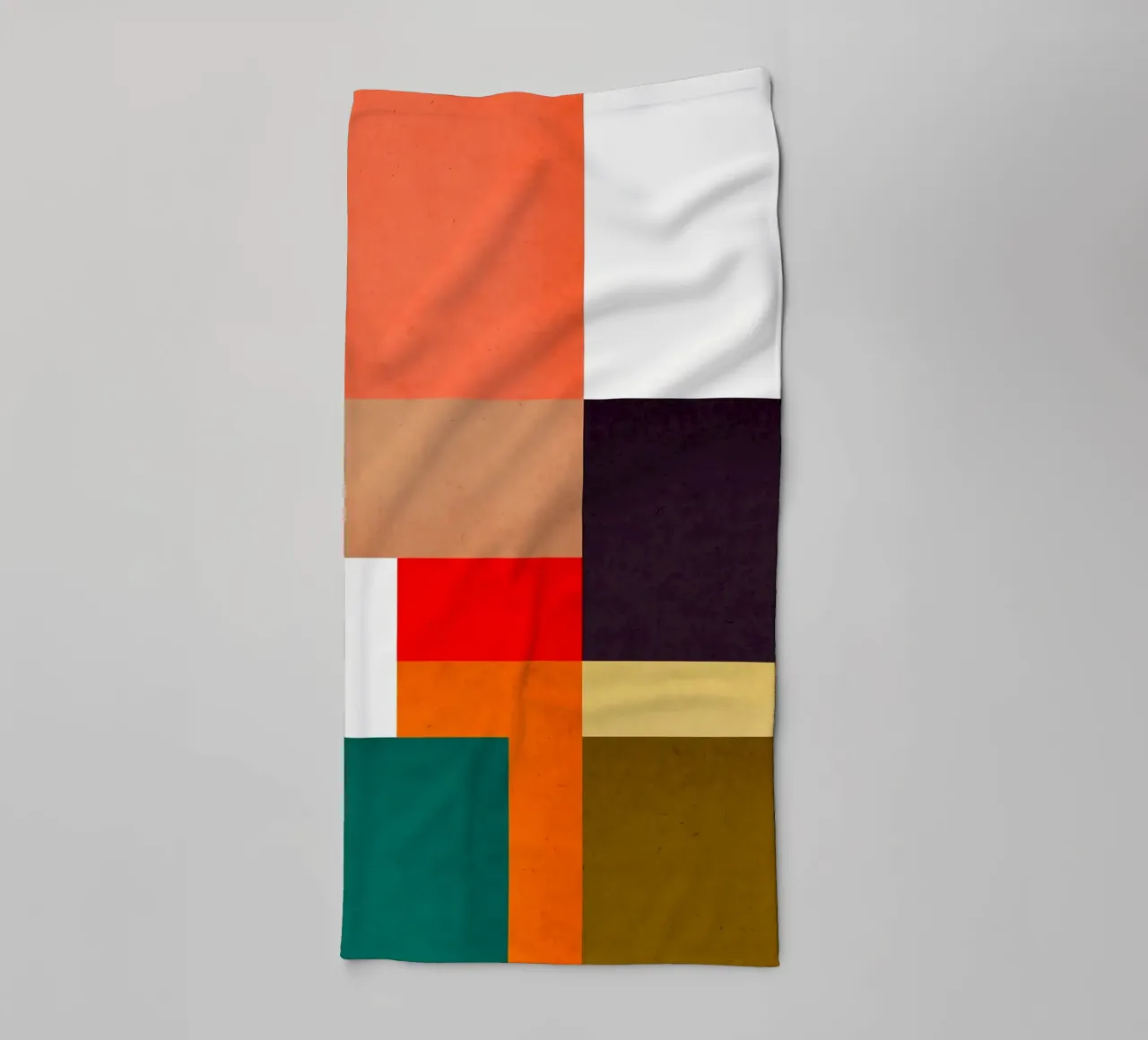 Abstract and conceptual towel by Maria Lang