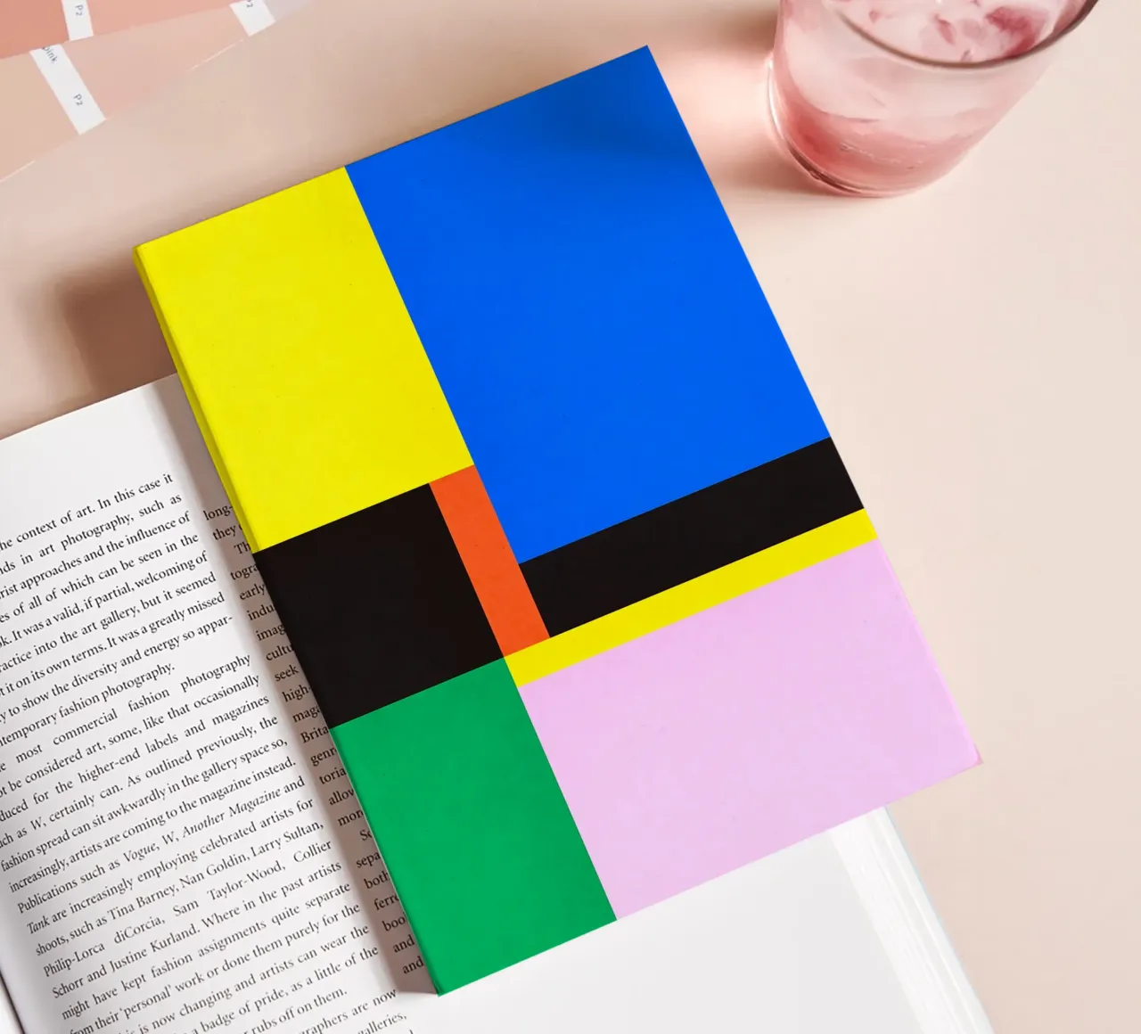 Abstract and conceptual notebook by Maria Lang