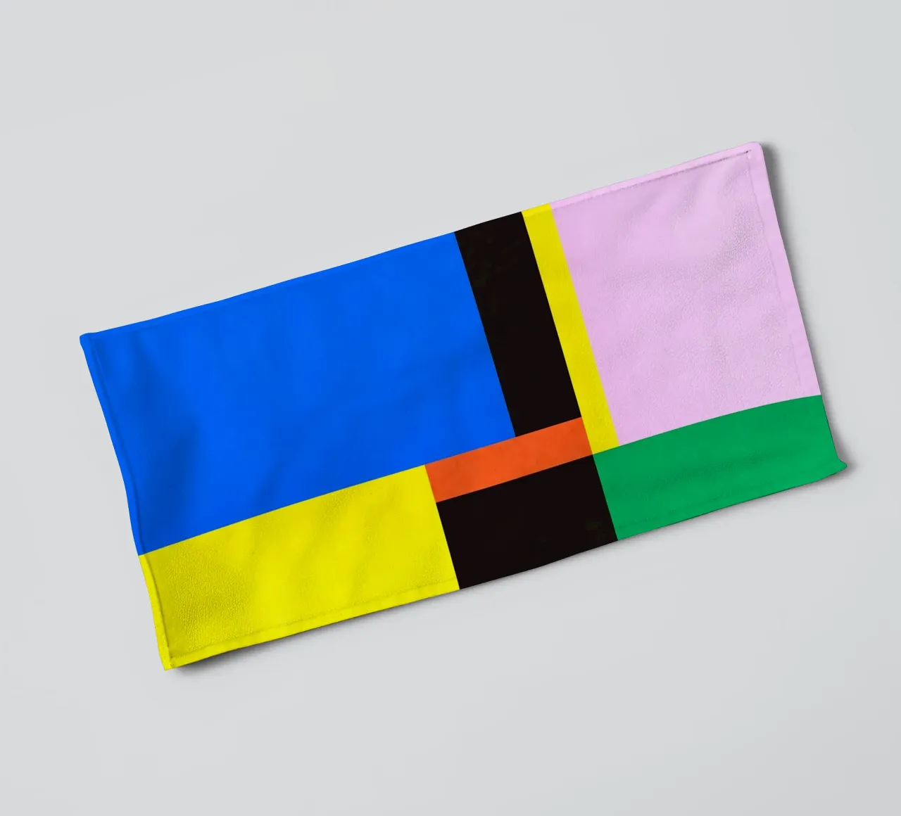Abstract and conceptual towel by Maria Lang