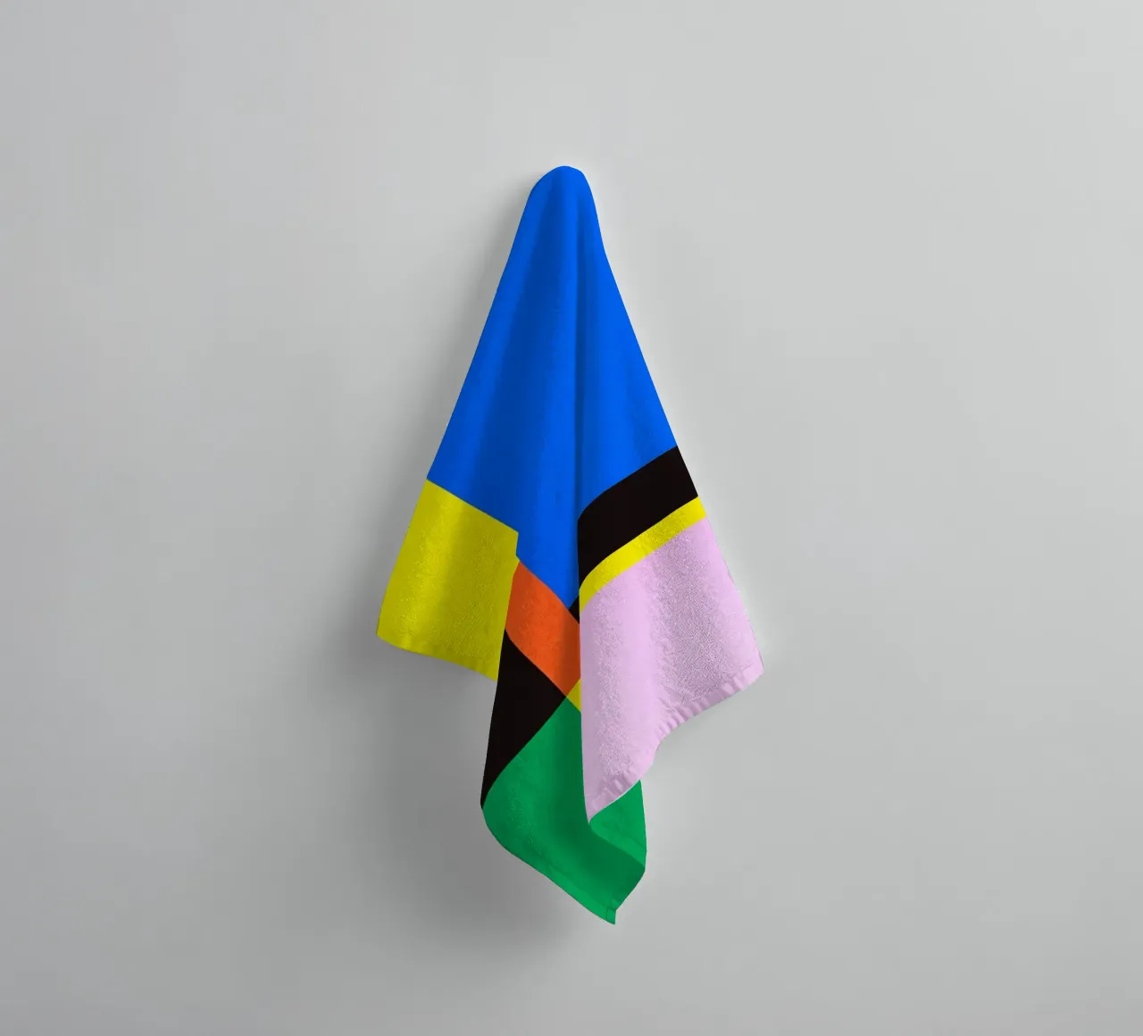 Abstract and conceptual towel by Maria Lang