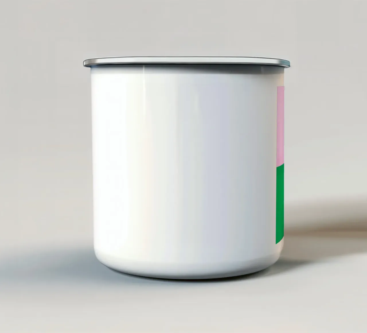 Astratto e concettuale tazza in smalto da Maria Lang