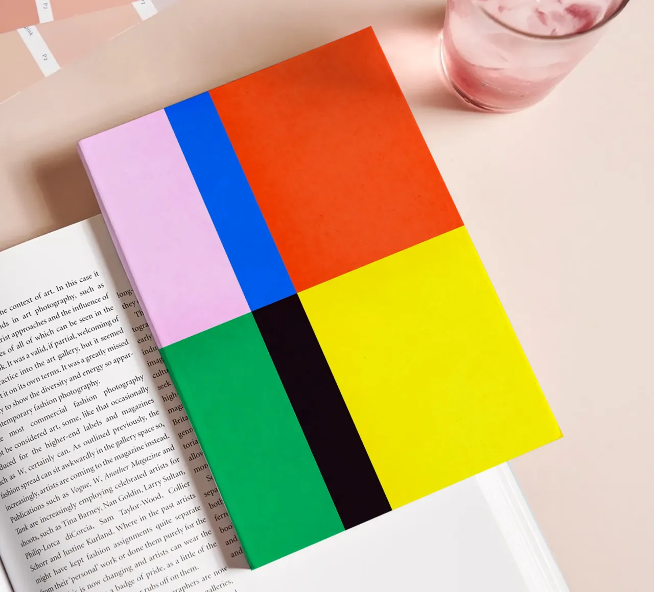 Abstract and conceptual notebook by Maria Lang