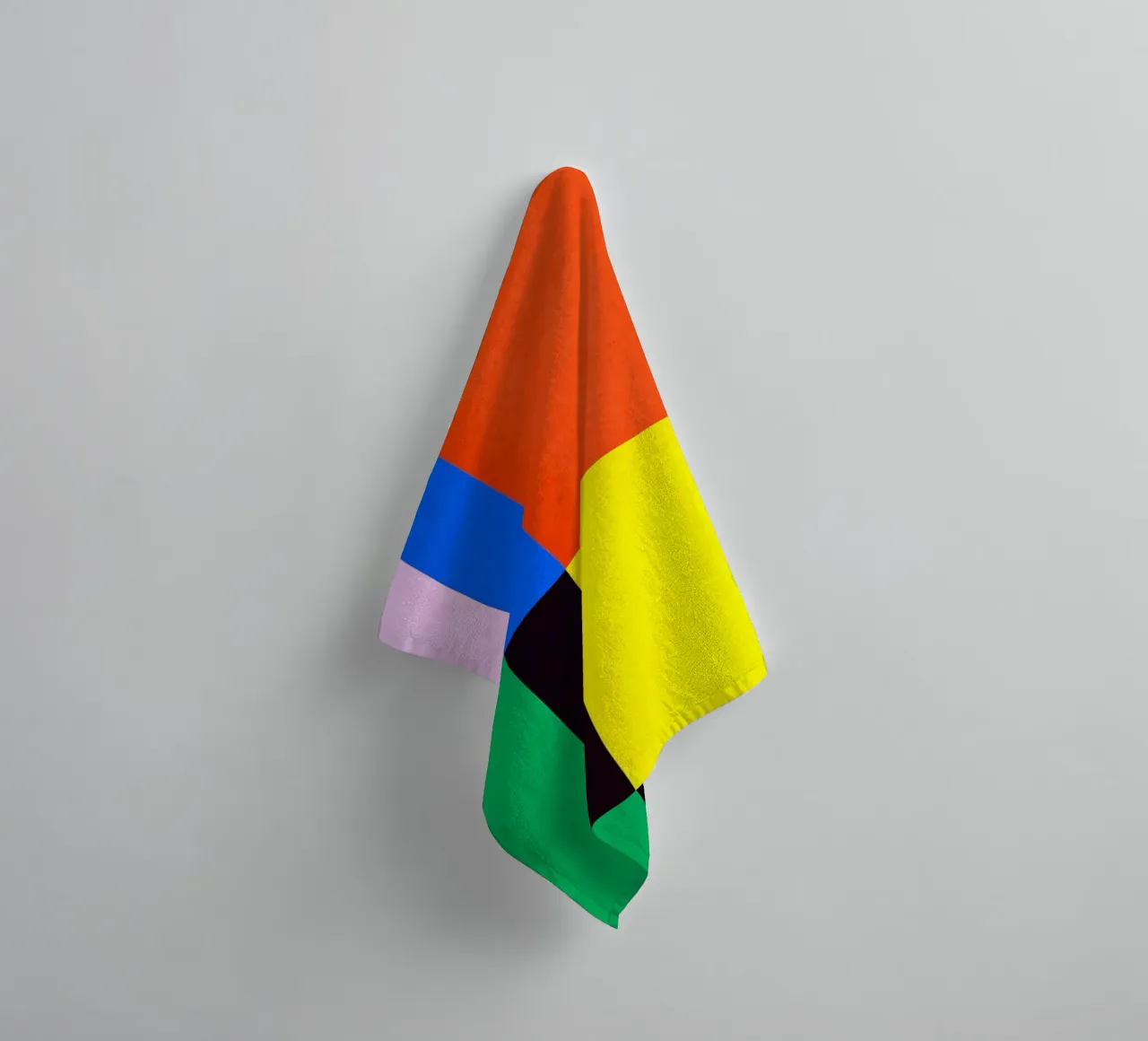 Abstract and conceptual towel by Maria Lang
