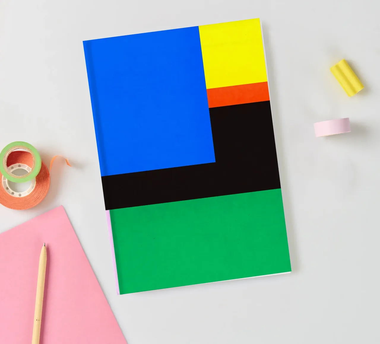 Abstract and conceptual notebook by Maria Lang