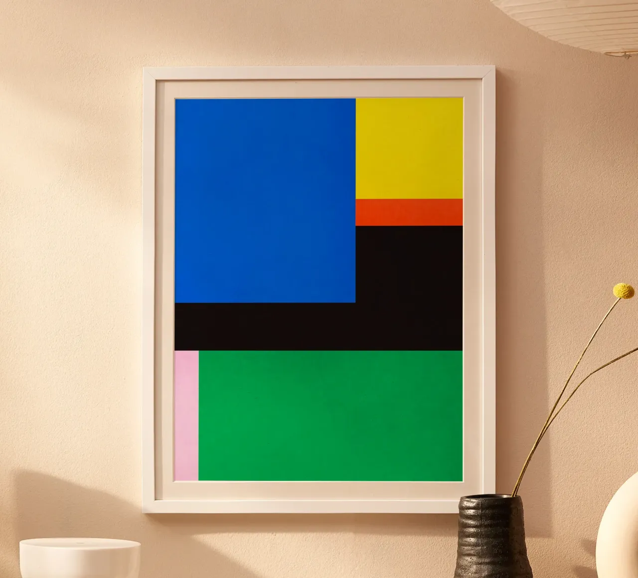 Astratto e concettuale poster con telaio in alluminio da Maria Lang