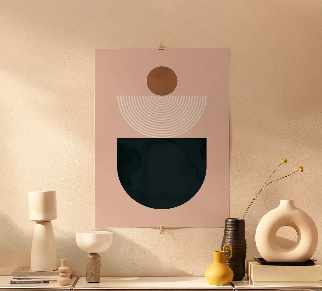 Astratto e geometrico poster da Maria Lang