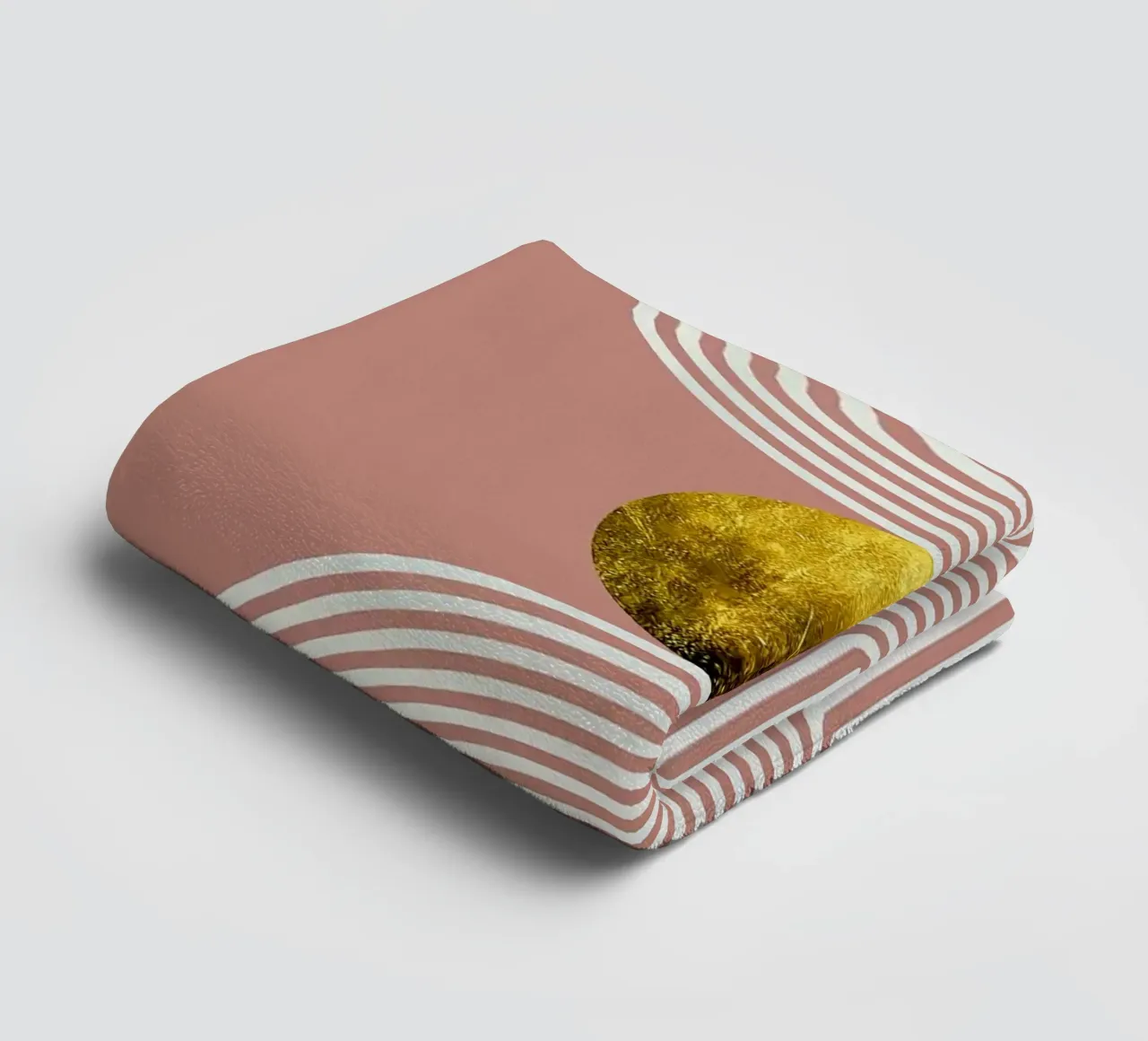 Abstract and geometric towel by Maria Lang