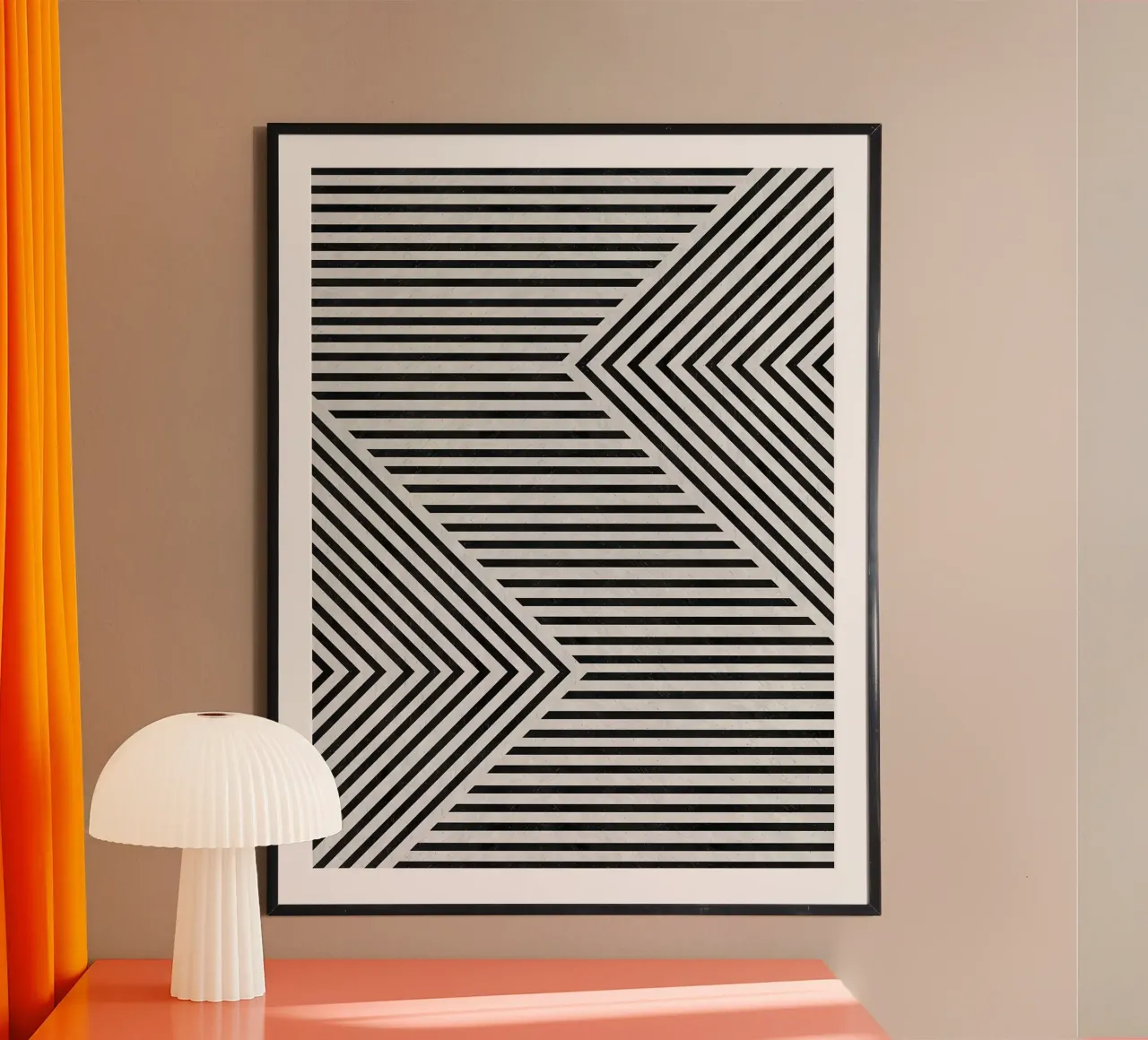 Astratto e geometrico poster da Maria Lang