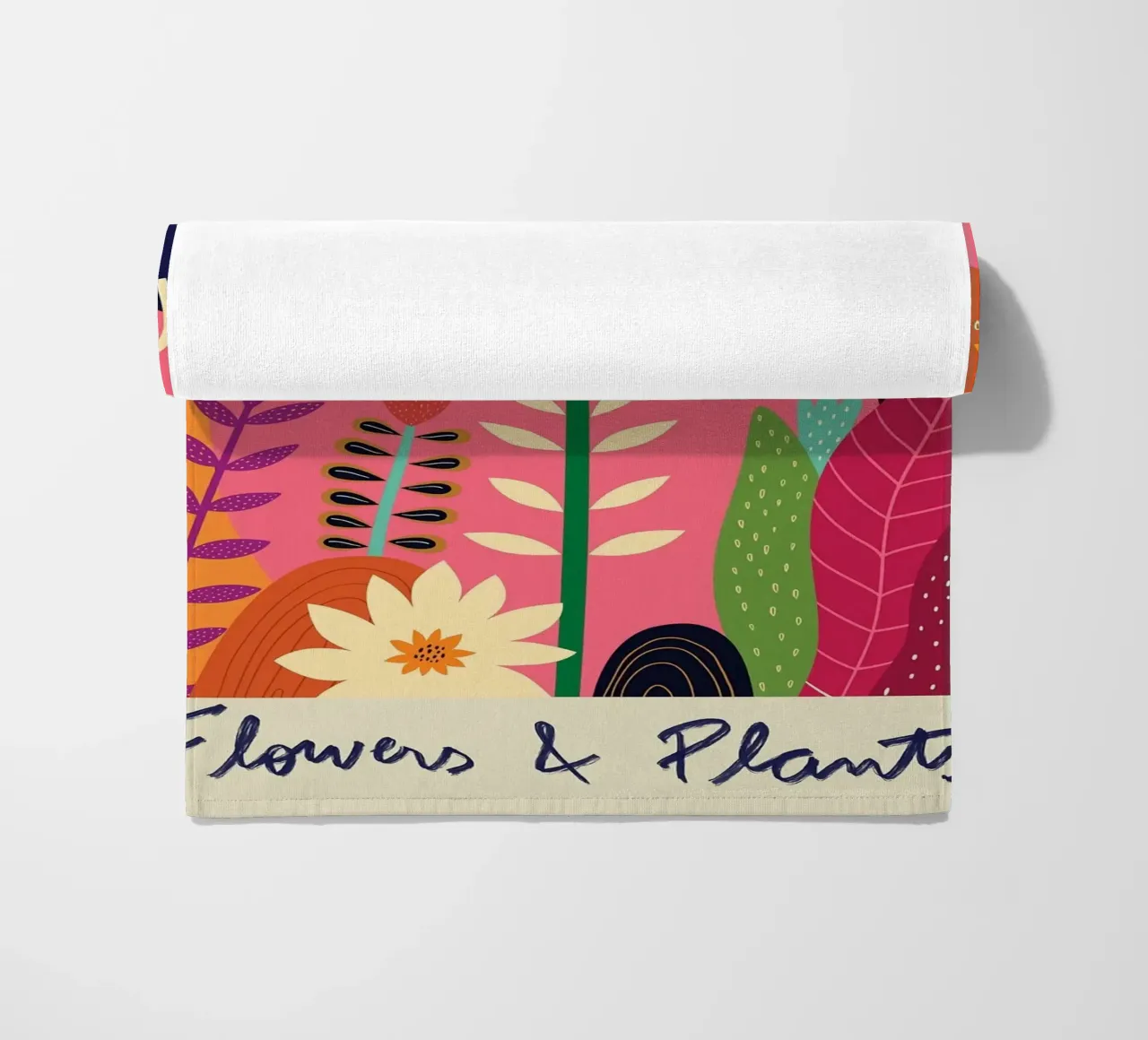 fiori e piante telo mare da Max Cox