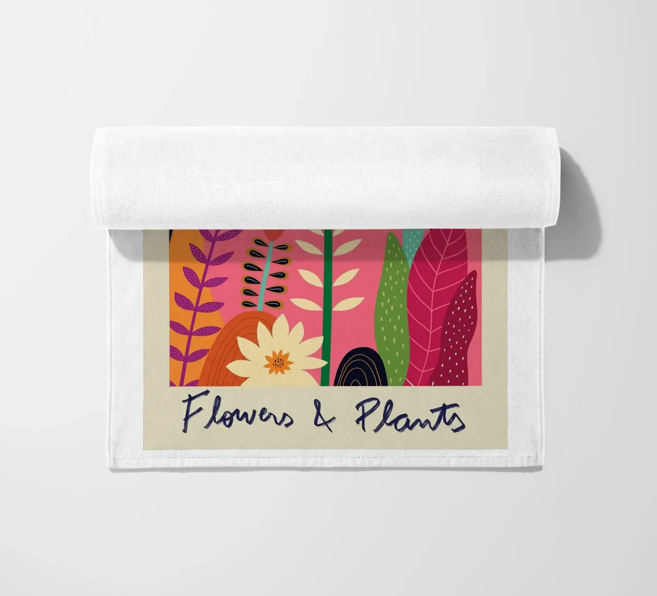 fiori e piante telo mare da Max Cox