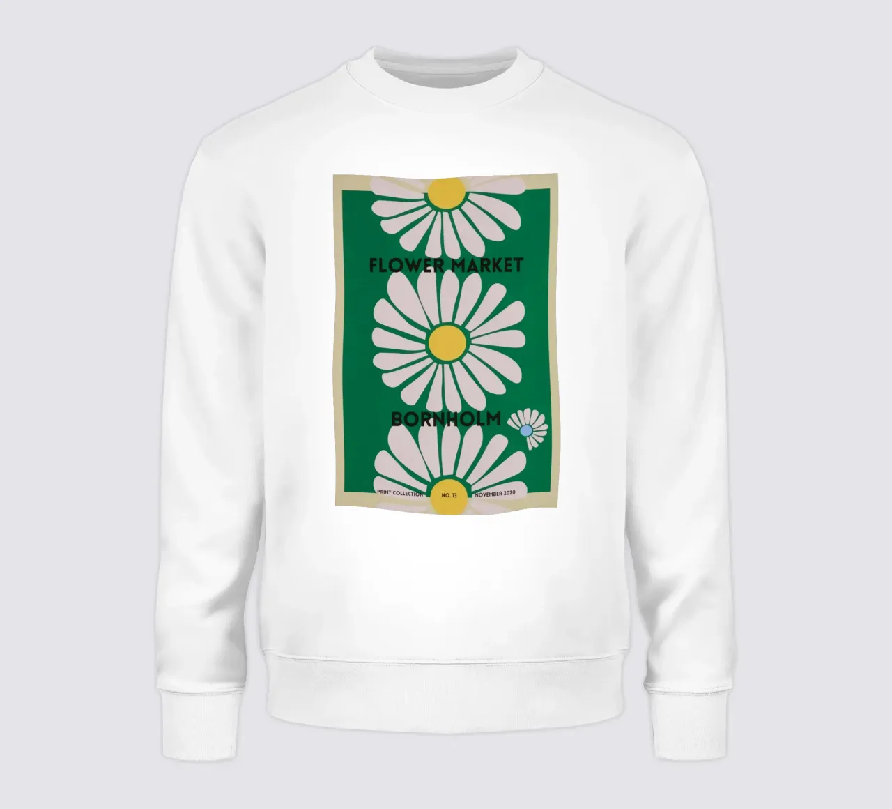 fiore botanico felpa da Max Cox
