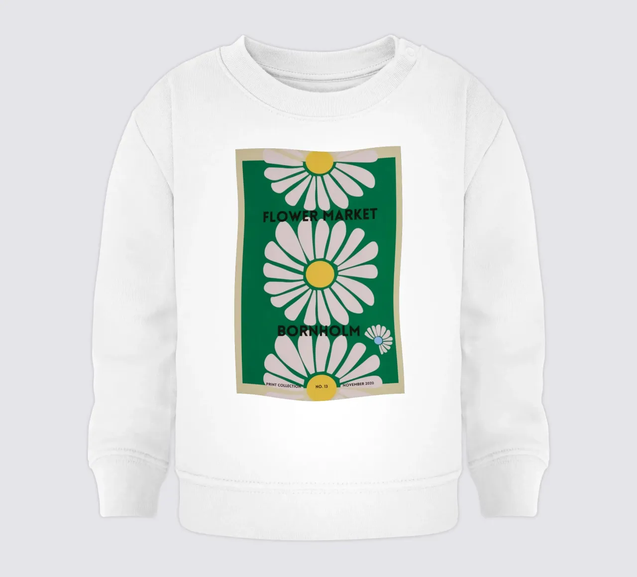 fiore botanico felpa neonato da Max Cox