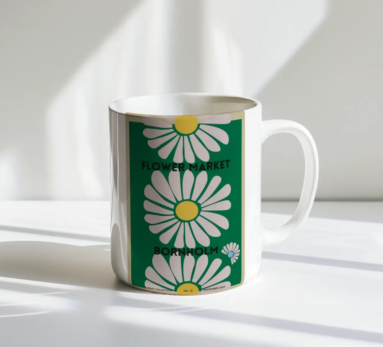 fiore botanico tazza in ceramica da Max Cox