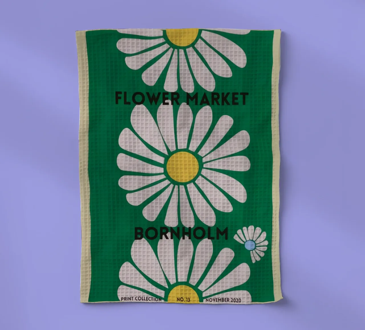 fiore botanico canovaccio da cucina da Max Cox