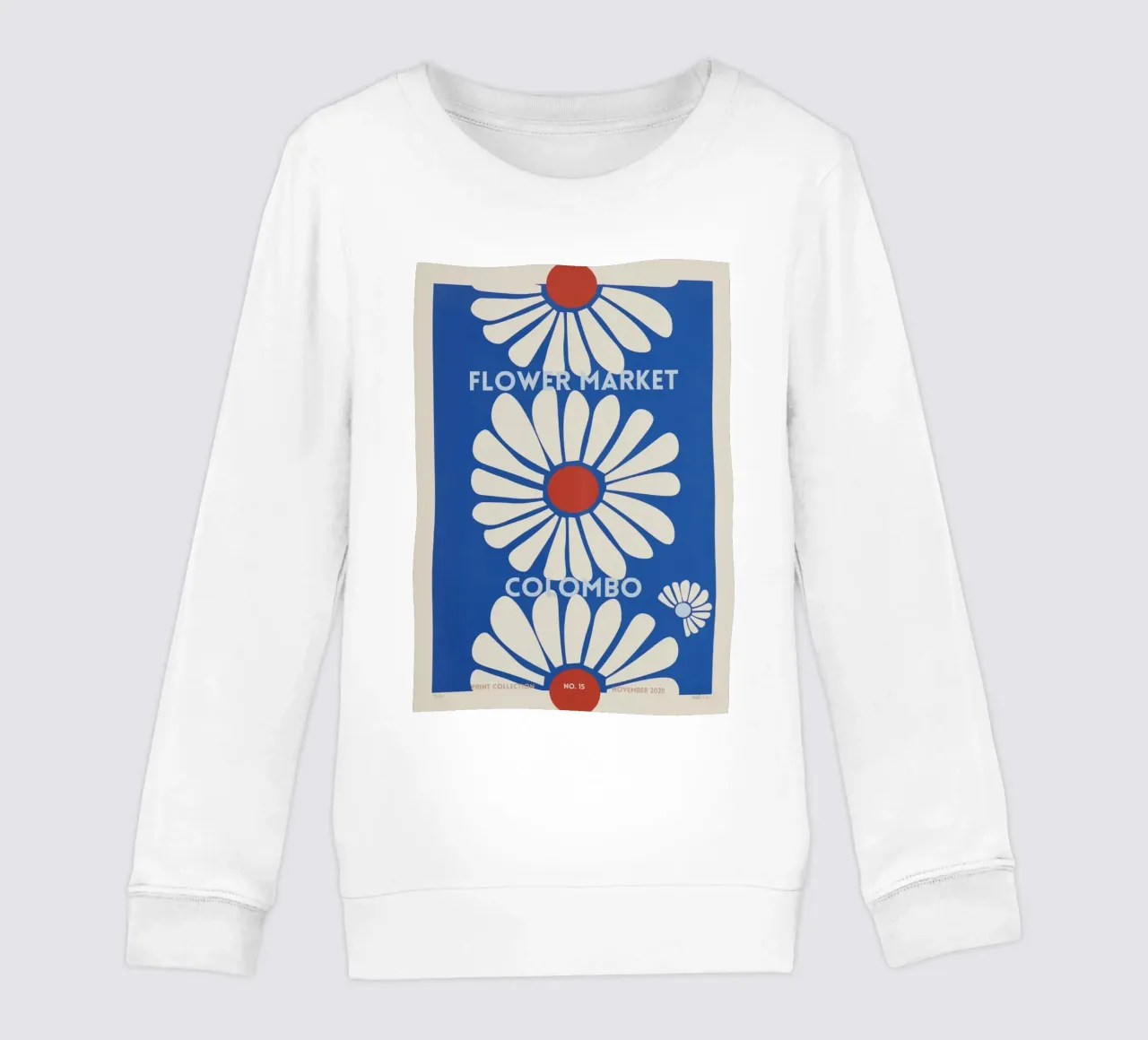 fiore botanico 1 felpa bambino da Max Cox
