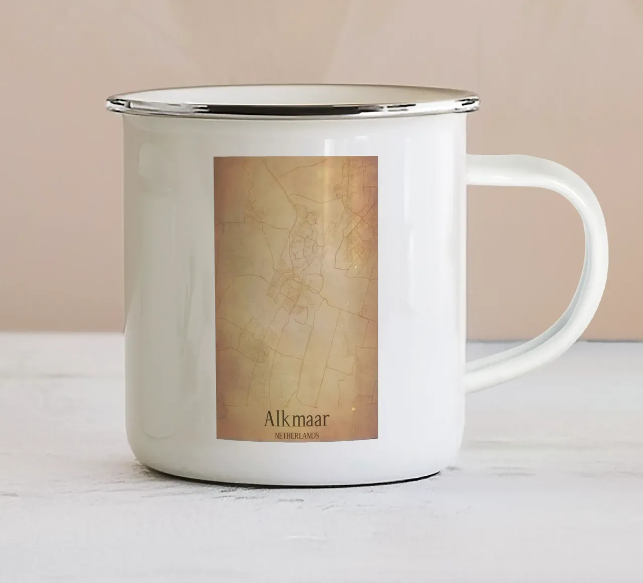 Alkmaar NETHERLANDS tazza in smalto da WorldPrint